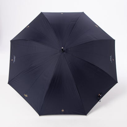 POLO RALPH LAUREN ポロ ラルフローレン 長傘 COLOR PP 無地 ポロポニー ロゴ メンズ 雨傘 （ディープブルー）｜詳細画像