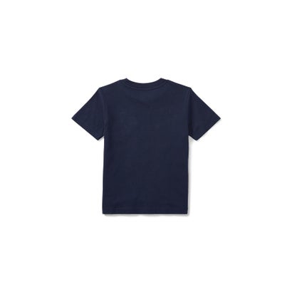 (ボーイズ 2才～4才)コットン ジャージー クルーネック Tシャツ 410ネイビー｜詳細画像