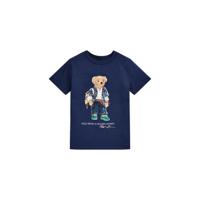 (ボーイズ 4才～7才)Polo ベア コットン ジャージー Tシャツ 400ブルー｜詳細画像