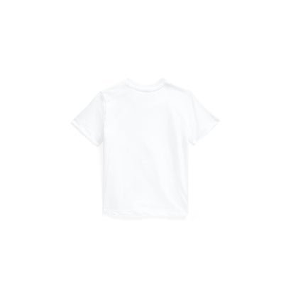 (ベビー)コットン ジャージー クルーネック Tシャツ 100ホワイト｜詳細画像
