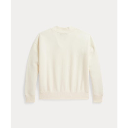 ポロ ラルフ ローレン POLO RALPH LAUREN (ガールズ 7才～16才)Polo ベア フリース ボクシー スウェットシャツ （101ナチュラル）｜詳細画像