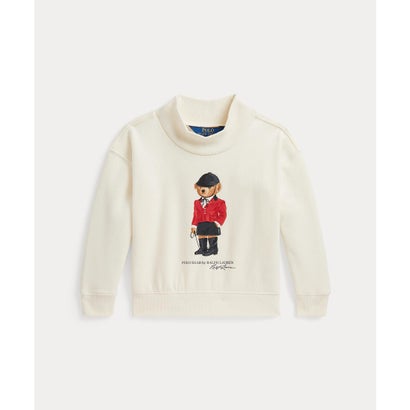 (ガールズ 2才～6才)Polo ベア フリース ボクシー スウェットシャツ （101ナチュラル）｜詳細画像