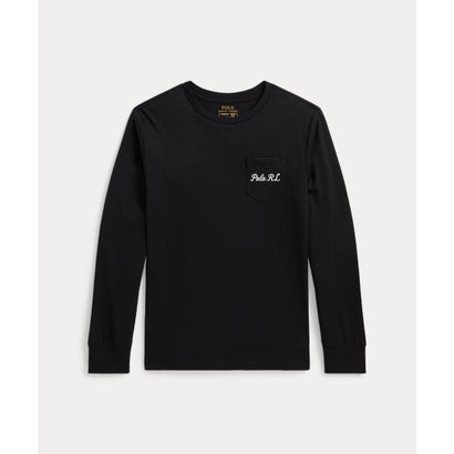 ポロ ラルフ ローレン POLO RALPH LAUREN (ボーイズ 8才～20才)Polo ベア コットン ロングスリーブ Tシャツ （001ブラック）｜詳細画像