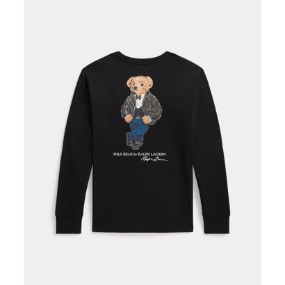 ポロ ラルフ ローレン POLO RALPH LAUREN (ボーイズ 8才～20才)Polo ベア コットン ロングスリーブ Tシャツ （001ブラック）｜詳細画像