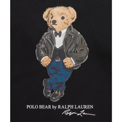 ポロ ラルフ ローレン POLO RALPH LAUREN (ボーイズ 8才～20才)Polo ベア コットン ロングスリーブ Tシャツ （001ブラック）｜詳細画像