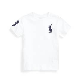 (ボーイズ 2才～4才)Big Pony コットン ジャージー Tシャツ 100ホワイト