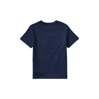 (ボーイズ 4才～7才)フラッグ コットン ジャージー Tシャツ 410ネイビー｜詳細画像