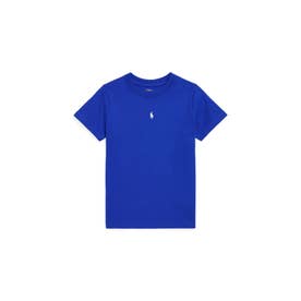 (ボーイズ 4才～7才)コットン ジャージー クルーネック Tシャツ 400ブルー