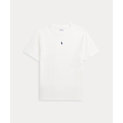 (ボーイズ 8才～20才)コットン ジャージー クルーネック Tシャツ 100ホワイト｜詳細画像