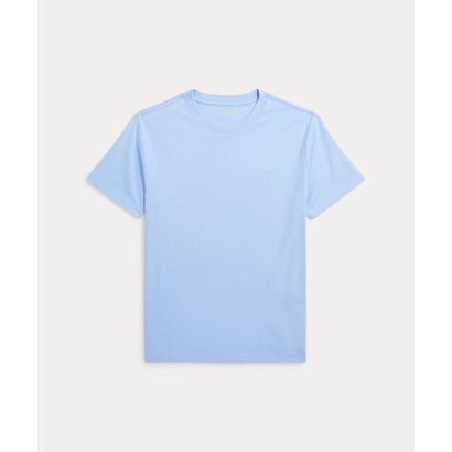 (ボーイズ 8才～20才)コットン ジャージー クルーネック Tシャツ 400ブルー｜詳細画像