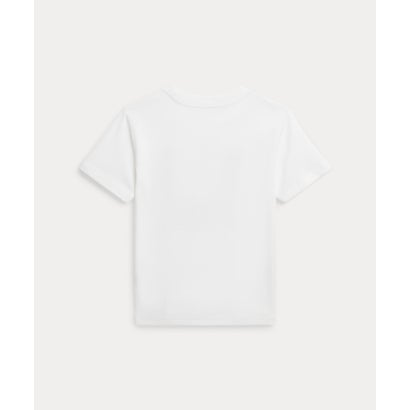 (ボーイズ 4才～7才)コットン ジャージー グラフィック Tシャツ 100ホワイト｜詳細画像