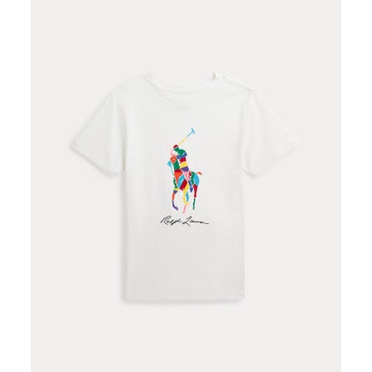 (ボーイズ 4才～7才)Big Pony コットン ジャージー Tシャツ 100ホワイト｜詳細画像