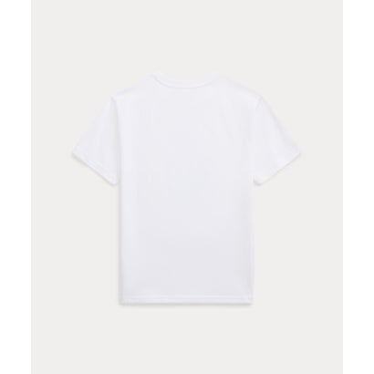 (ボーイズ 8才～20才)Polo ベア コットン ジャージー Tシャツ 100ホワイト｜詳細画像