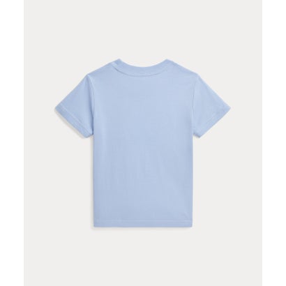(ボーイズ 3才～7才)カラーチェンジング ロゴ コットン ジャージー Tシャツ 400ブルー｜詳細画像