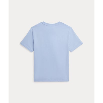 (ボーイズ 8才～20才)カラーチェンジング ロゴ コットン ジャージー Tシャツ 400ブルー｜詳細画像