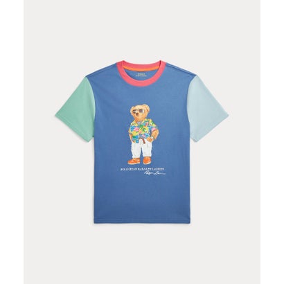 (ボーイズ 8才～20才)Polo ベア カラーブロック コットン Tシャツ 999マルチカラー｜詳細画像