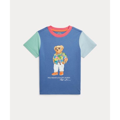 (ボーイズ 2才～7才)Polo ベア カラーブロック コットン Tシャツ 999マルチカラー｜詳細画像