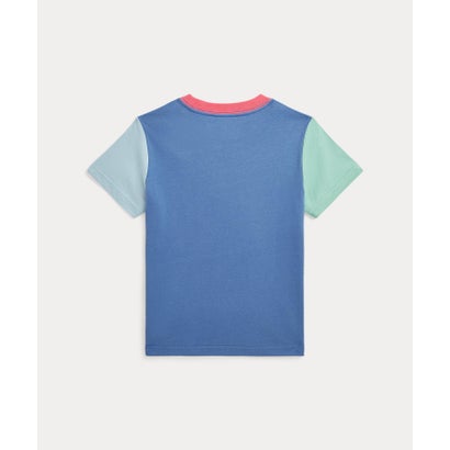 (ボーイズ 2才～7才)Polo ベア カラーブロック コットン Tシャツ 999マルチカラー｜詳細画像