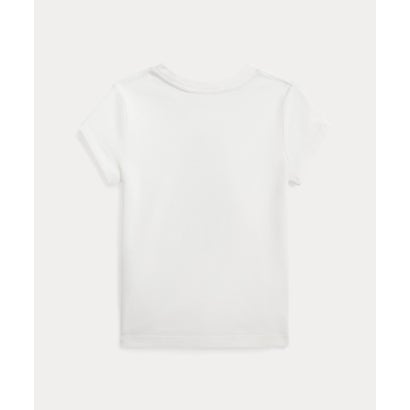 (ガールズ 2才～6才)Polo ベア コットン ジャージー Tシャツ 100ホワイト｜詳細画像