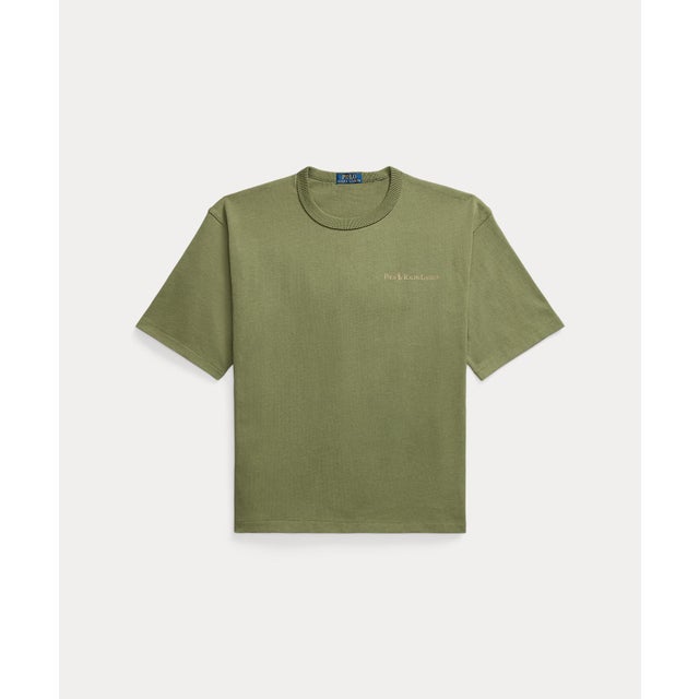 
                    リラックスド フィット ロゴ ジャージー Tシャツ 300グリーン