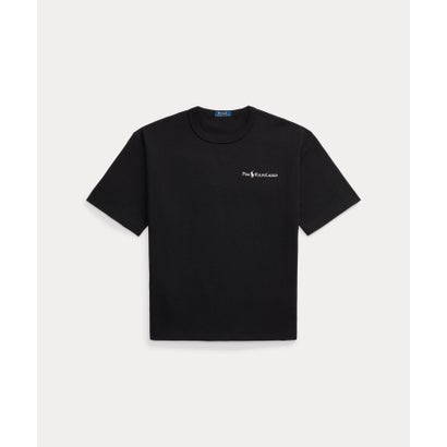リラックスド フィット ロゴ ジャージー Tシャツ 001ブラック｜詳細画像