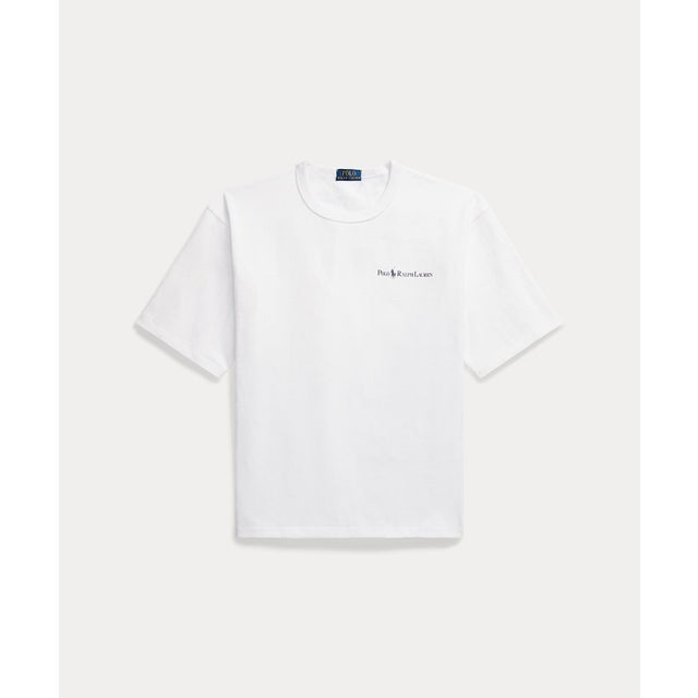 
                    リラックスド フィット ロゴ ジャージー Tシャツ 100ホワイト