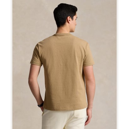 クラシック フィット ジャージー クルーネック Tシャツ 250ブラウン｜詳細画像