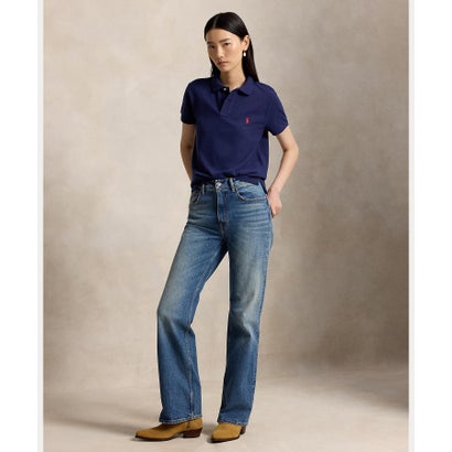ポロ ラルフ ローレン POLO RALPH LAUREN クラシック フィット メッシュ ポロシャツ （410ネイビー）｜詳細画像