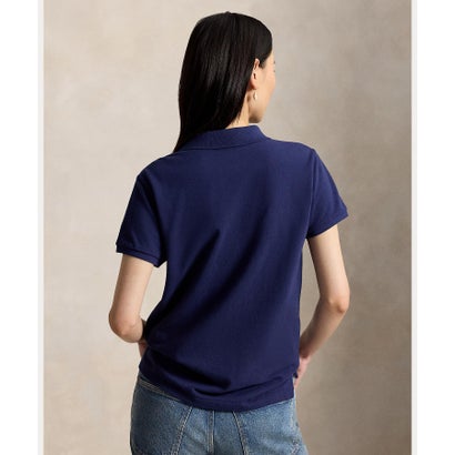 ポロ ラルフ ローレン POLO RALPH LAUREN クラシック フィット メッシュ ポロシャツ （410ネイビー）｜詳細画像