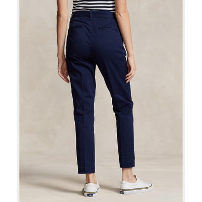 ポロ ラルフ ローレン POLO RALPH LAUREN クロップド スリム フィット ツイル チノ パンツ （410ネイビー）｜詳細画像