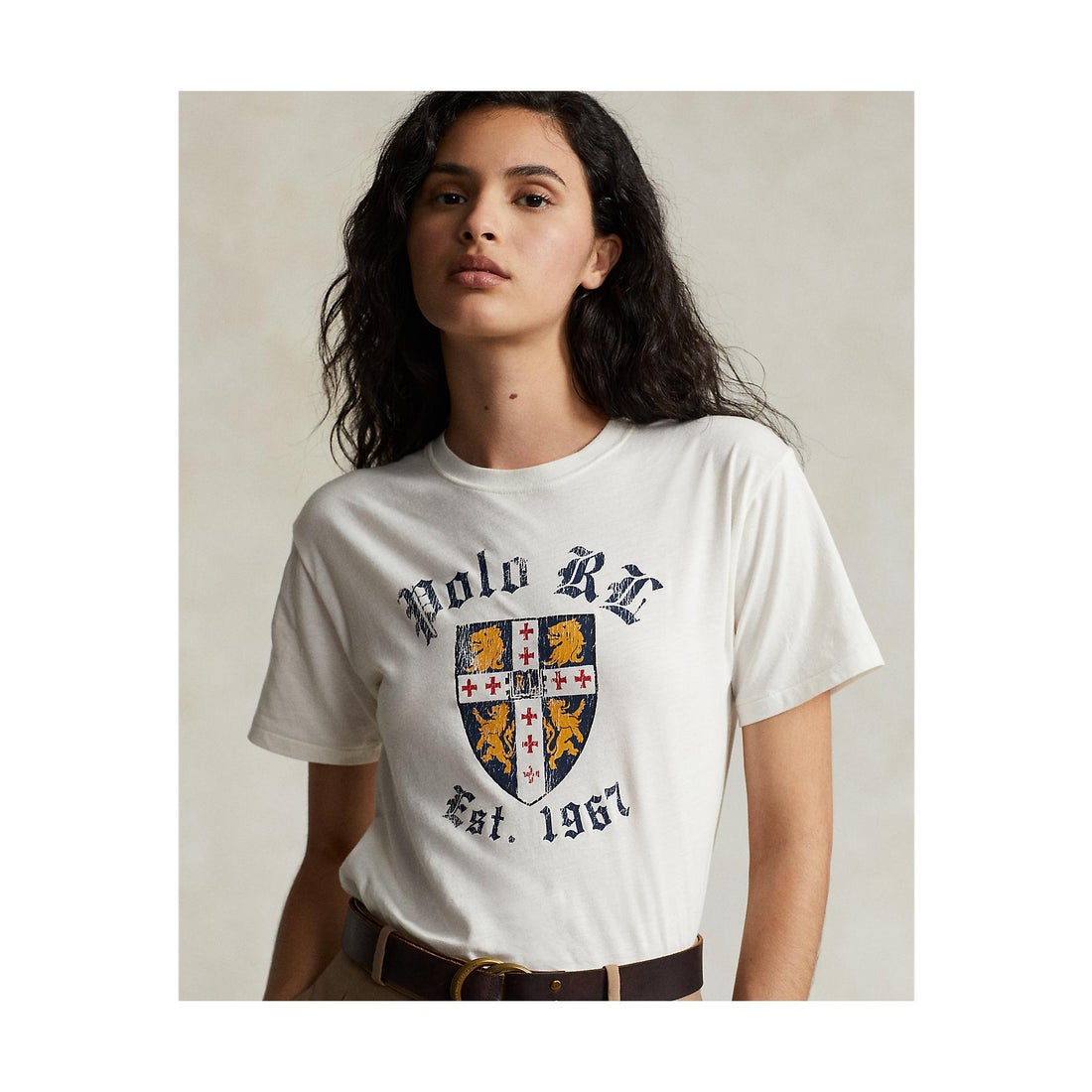 POLO RALPH LAUREN ロゴクレスト グラフィック ジャージー Tシャツ 100ホワイト -waja bazar -  海外ファッションブランド通販サイト【公式】