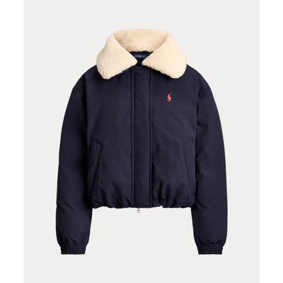 ポロ ラルフ ローレン POLO RALPH LAUREN ハイパイルカラー ダウン パッファー ジャケット （410ネイビー）｜詳細画像