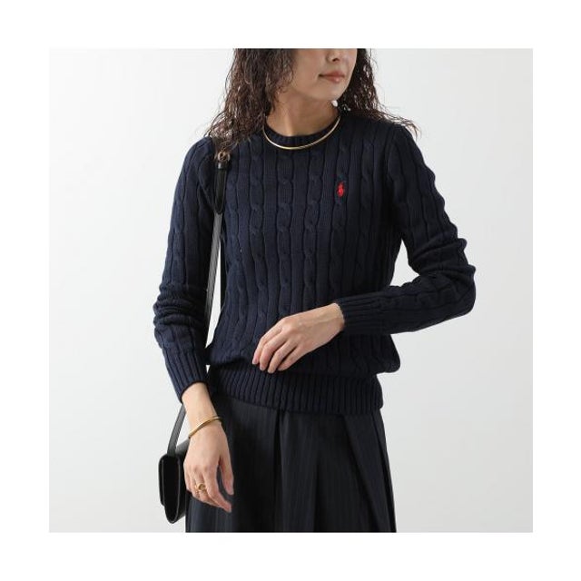 Polo Ralph Lauren セーター 211971869 ケーブルニット （008/BLUE）