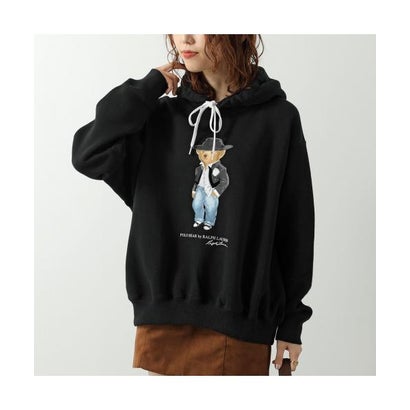ポロ ラルフ ローレン POLO RALPH LAUREN Polo Ralph Lauren パーカー 211B23862 プルオーバー スウェット （001/BLACK-ブラック）｜詳細画像