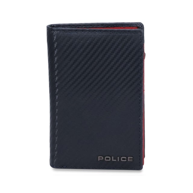 ミドルウォレット 財布 二つ折り メンズ 本革 MIDDLE WALLET ブラック 黒 PA-70804