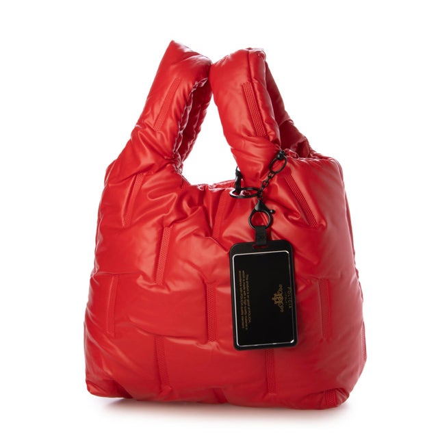 バブルボンディング Tトップハンドバッグ （Red）