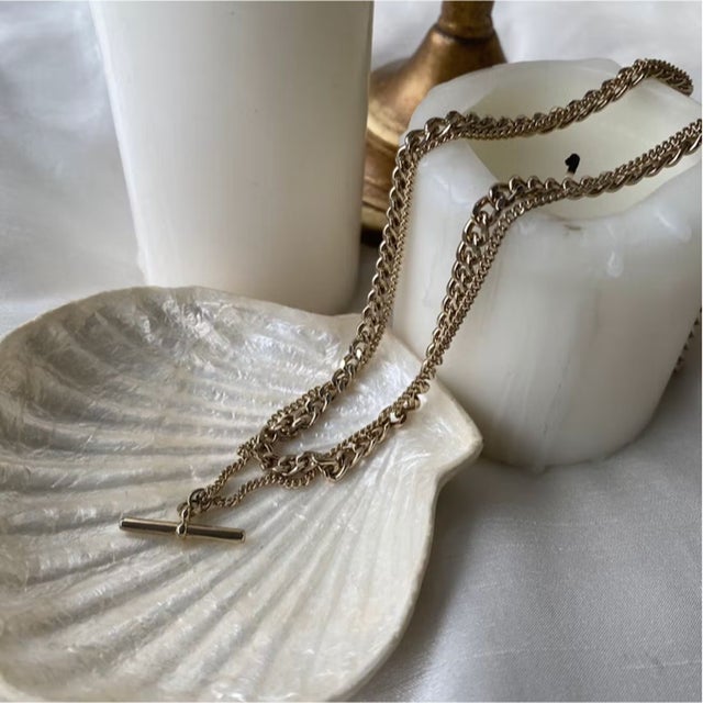 double strand necklace （GOLD）