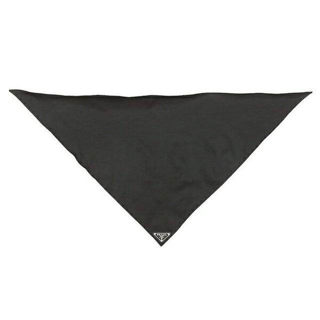 
                    スカーフ リナイロン フーラード トライアングルロゴ ブラック メンズ 2FF036 1WQ8 F0002 （ブラック）