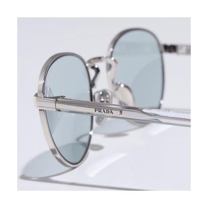 PRADA サングラス SPR B51 ボストン型 メタルフレーム （1BC-40N/シルバー）｜詳細画像