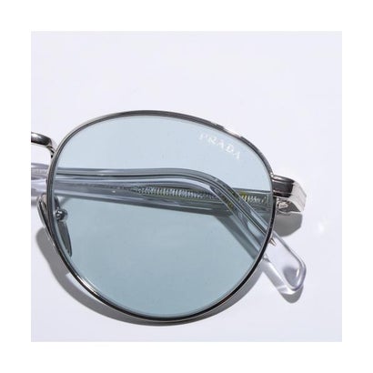 PRADA サングラス SPR B51 ボストン型 メタルフレーム （1BC-40N/シルバー）｜詳細画像