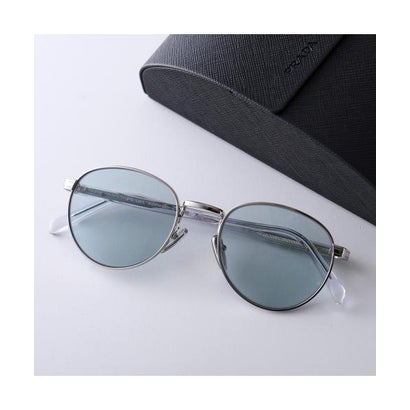 PRADA サングラス SPR B51 ボストン型 メタルフレーム （1BC-40N/シルバー）｜詳細画像