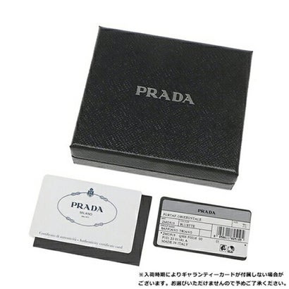 プラダ PRADA 二つ折り財布 サフィアーノ トライアングルロゴ ブルー メンズ PRADA 2MO513 QHH F0016 （ブルー）｜詳細画像