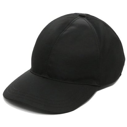 プラダ PRADA 帽子 キャップ リナイロン ベースボールキャップ トライアングルロゴ ブラック メンズ PRADA 2HC274 2DMI F0002 （ブラック）｜詳細画像