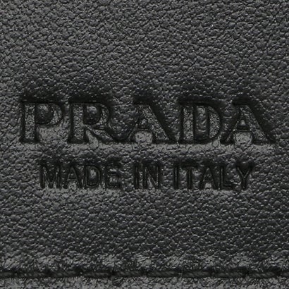 プラダ PRADA 二つ折り財布 ダイノ ブラック メンズ PRADA 2MO738 2BBE F0002 （ブラック）｜詳細画像