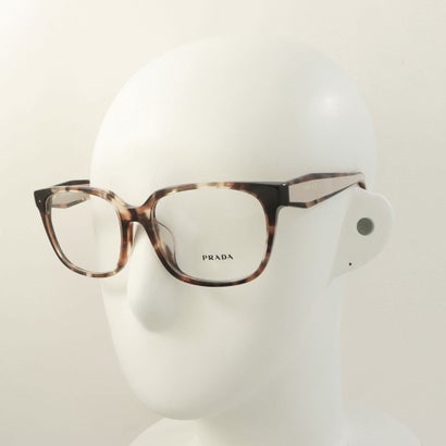 プラダ PRADA メガネ 眼鏡 アイウェア レディース メンズ （ブラック/ホワイト）｜詳細画像