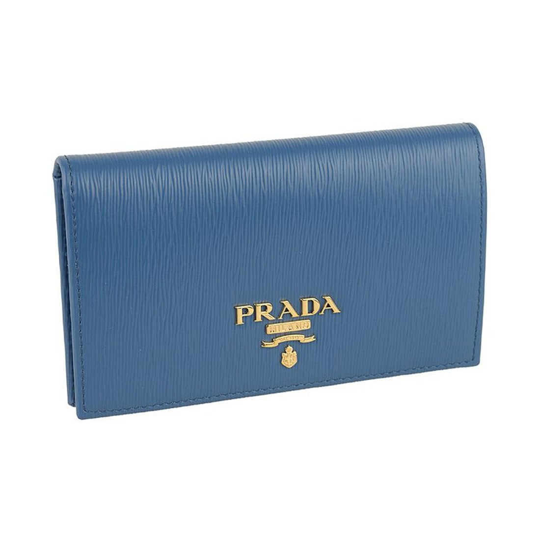 プラダ PRADA カードケース （ブルー） -waja bazar - 海外
