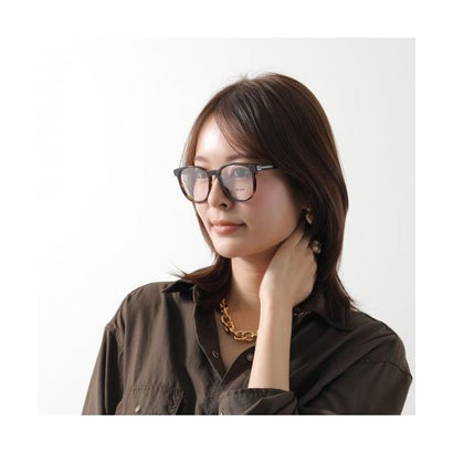 PRADA  メガネ VPR A15 ウェリントン型 （16K-1O1/ブラック）｜詳細画像