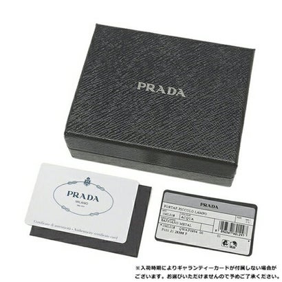 プラダ PRADA 二つ折り財布 サフィアーノメタルオロ Sサイズ グリーン レディース PRADA 1ML018 QWA F0934 2022SS （グリーン）｜詳細画像