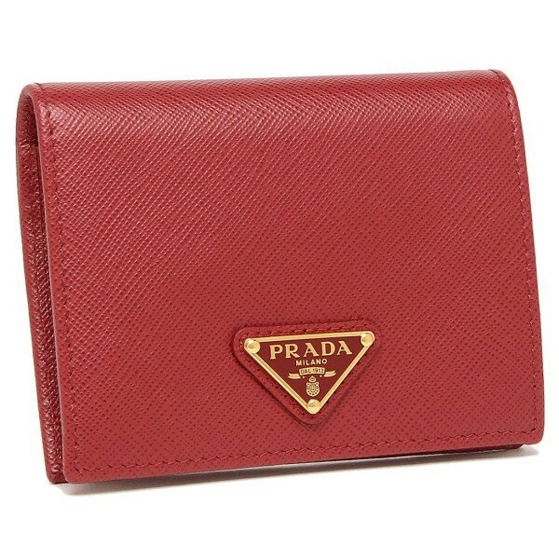 プラダ PRADA 財布 二つ折り財布 レディース PRADA 1MV204 QHH F068Z レッド （レッド）