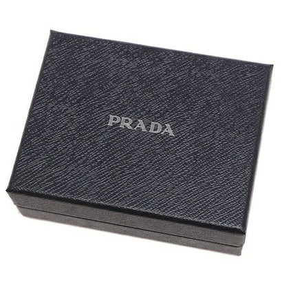プラダ PRADA 二つ折り財布 サフィアーノ ブルー レディース PRADA 1ML018 ZLP F02T0 （ブルー）｜詳細画像